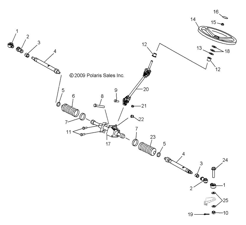 Steering, Steering Asm.