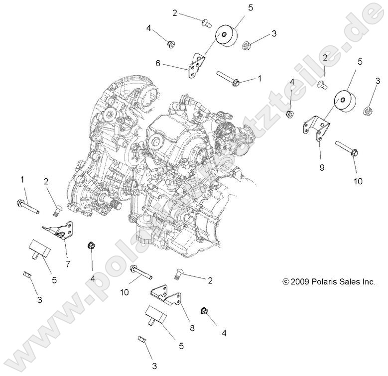 ENGINE, MOUNTING ENGINE, MOUNTING