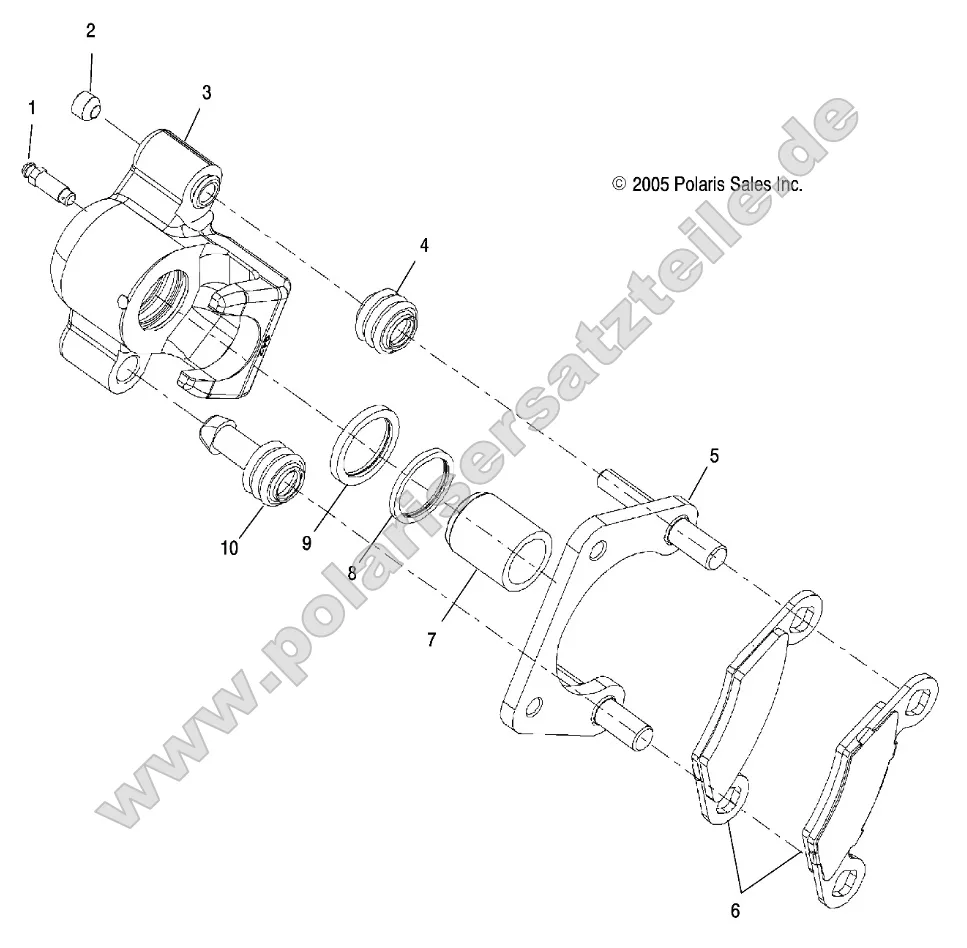 Brakes, Rear Caliper Brakes, Rear Caliper