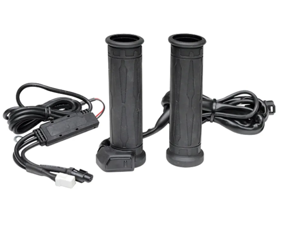 KOSO ATV / Quad Apollo-X Heizgriffe mit Integrierten Schalter und Daumengasheizung - 130mm - 5 Stufig