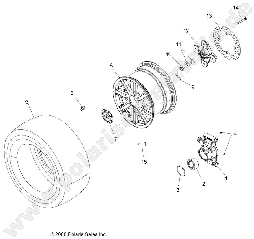 WHEELS, REAR and HUB WHEELS, REAR and HUB