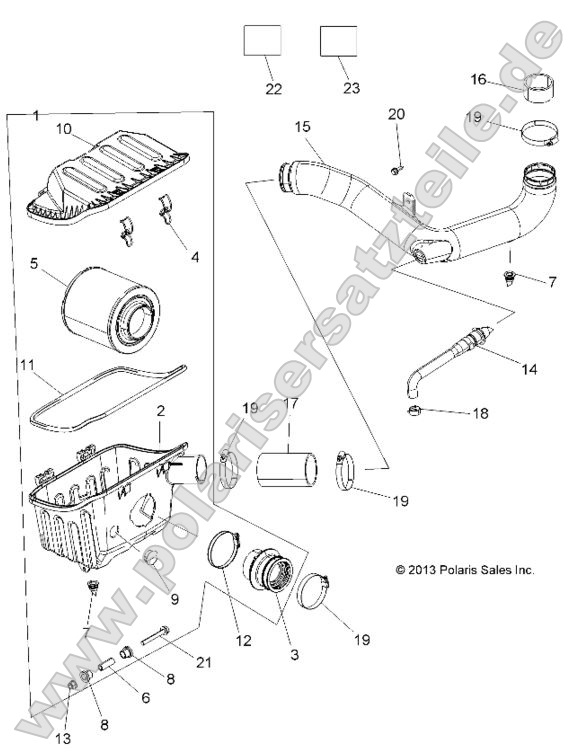 Engine, Air Intake System