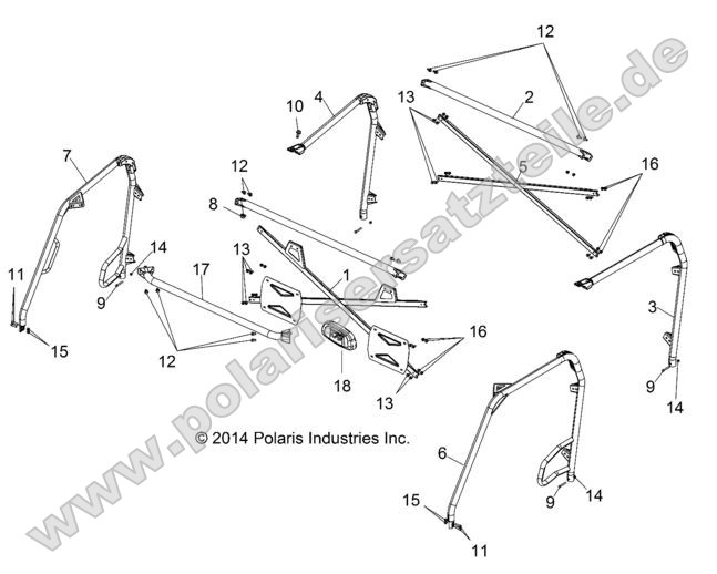 Chassis, Cab Frame Chassis, Cab Frame
