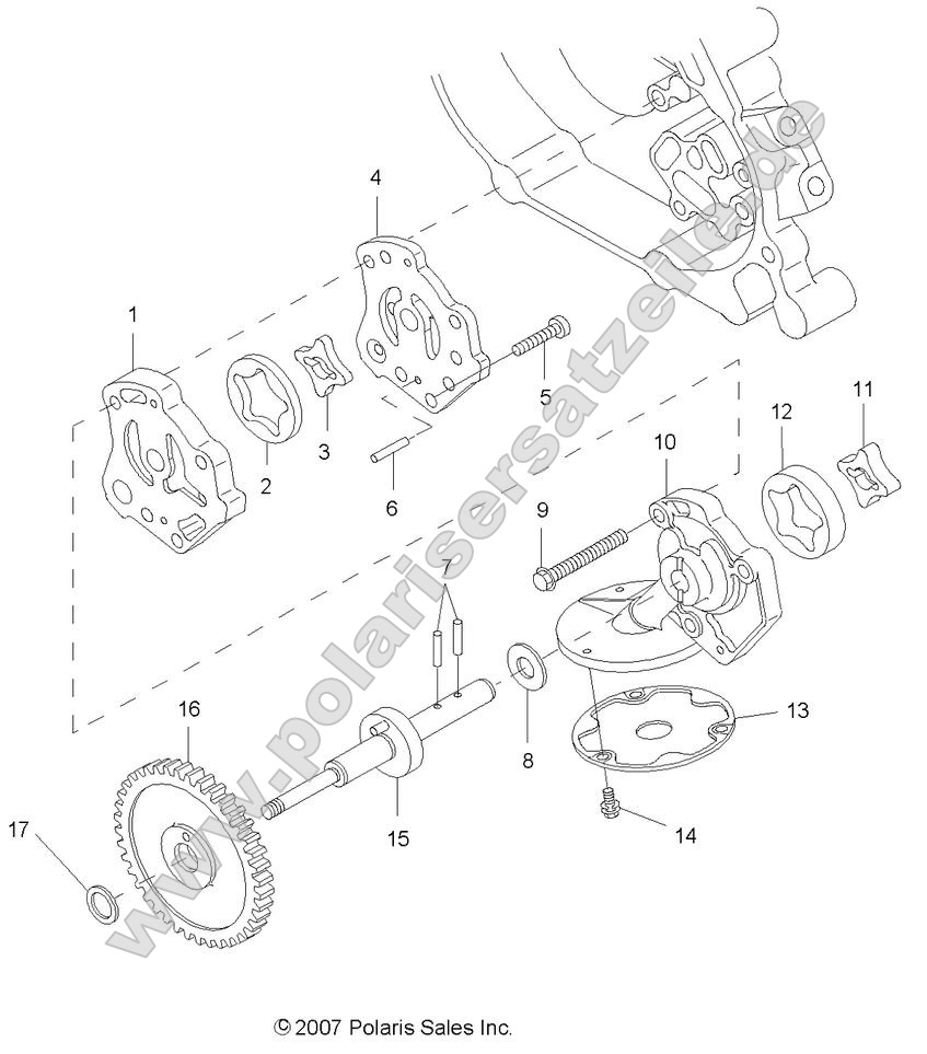 Engine, Oil Pump Engine, Oil Pump