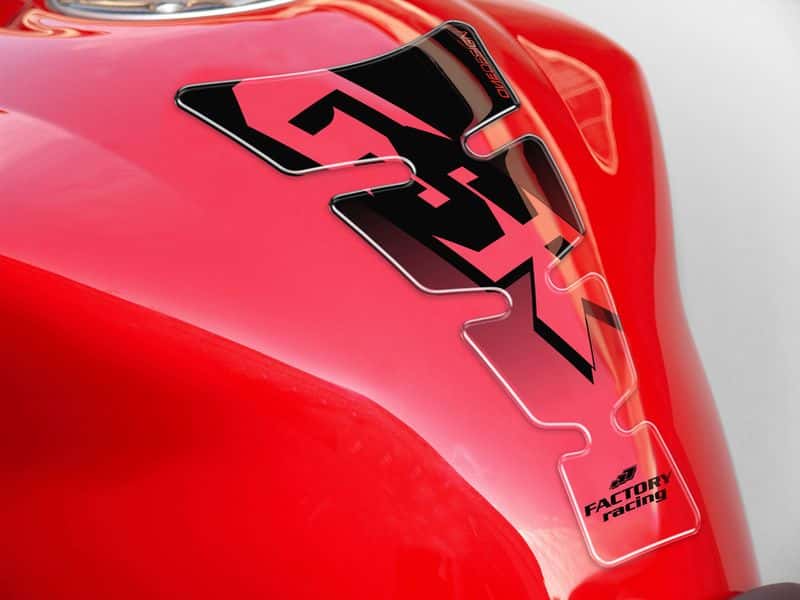 PUIG TANK PAD SPIRIT GSR SCHWARZ-KLAR - 4329N