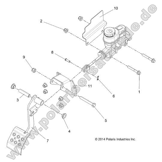 Brakes, Pedal and Master Cylinder Mounting Brakes, Pedal and Master Cylinder Mounting