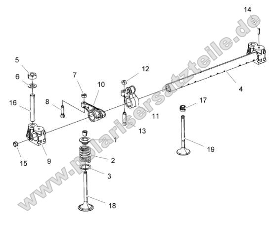 Engine, Rocker Arm and Valves Engine, Rocker Arm and Valves