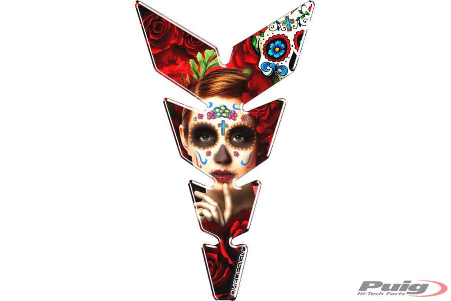 PUIG TANK PAD MOD. MOON F/ORANGE - 9139T