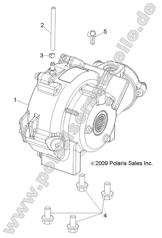 Drive Train, Front Gearcase Mounting
