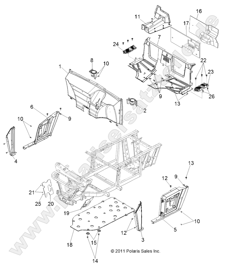 Body, Floor and Fenders Body, Floor and Fenders
