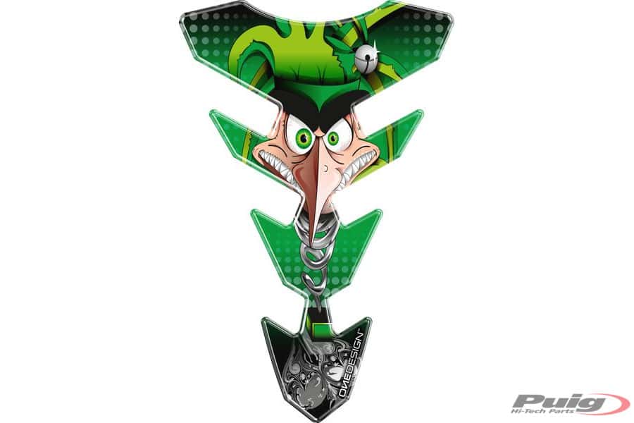 PUIG TANK PAD JOKER F/GRÜN - 6496V