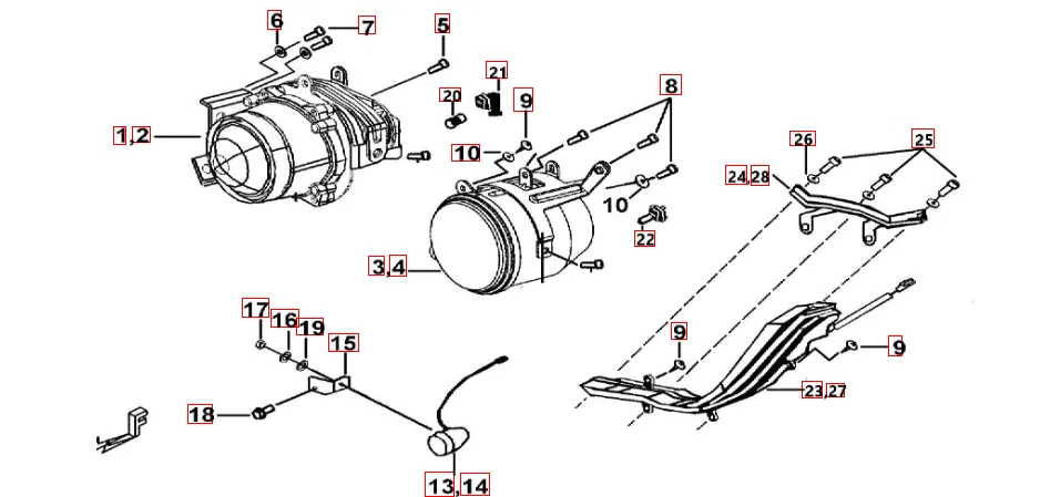 Scheinwerfer Scheinwerfer