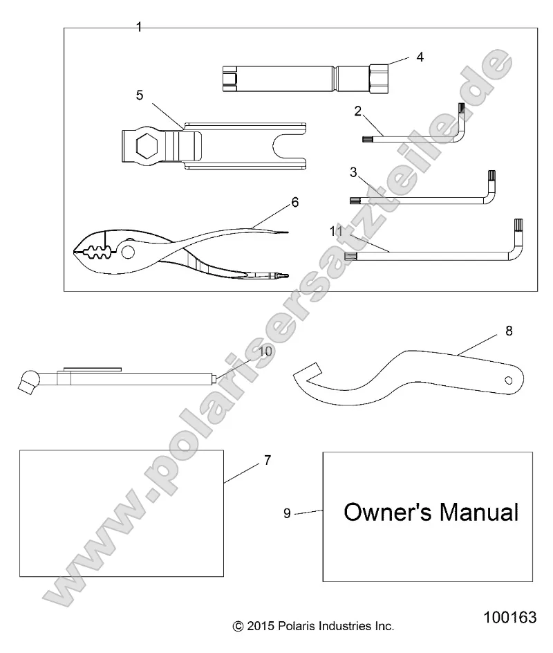 References, Tool Kit and Owners Manual References, Tool Kit and Owners Manual