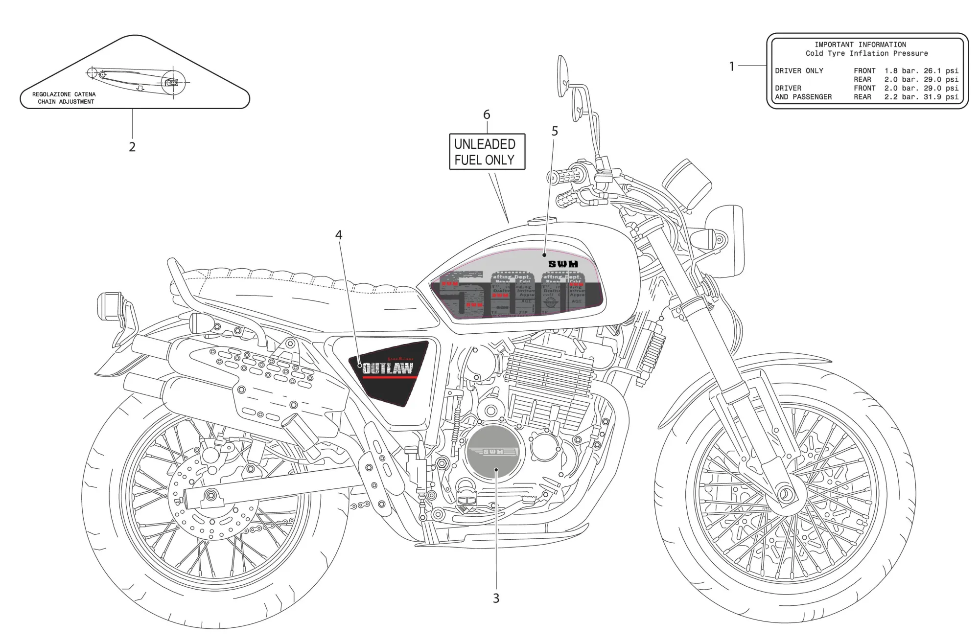 Aufkleber Outlaw Aufkleber Outlaw