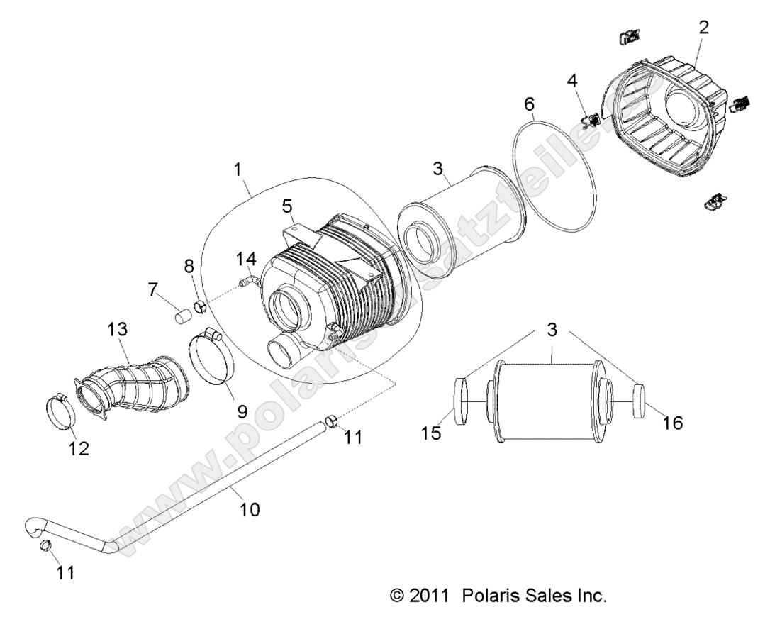 Engine, Air Intake System