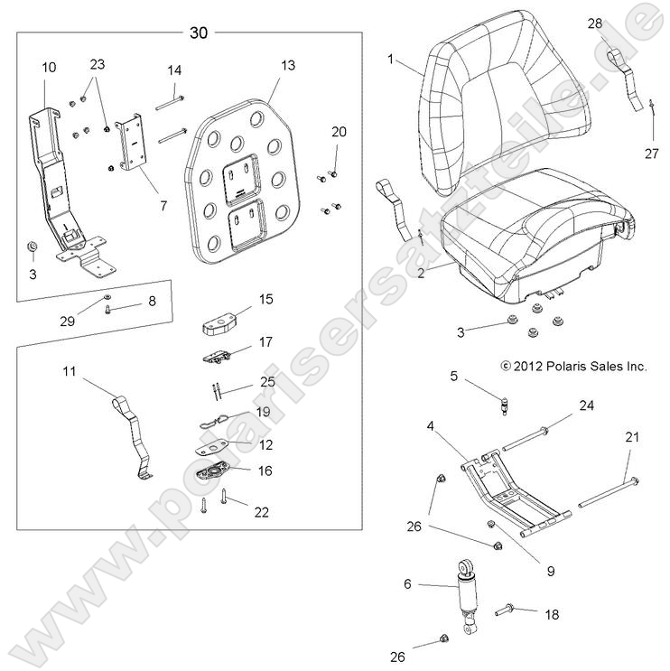 BODY, SEAT, PASSENGER BODY, SEAT, PASSENGER
