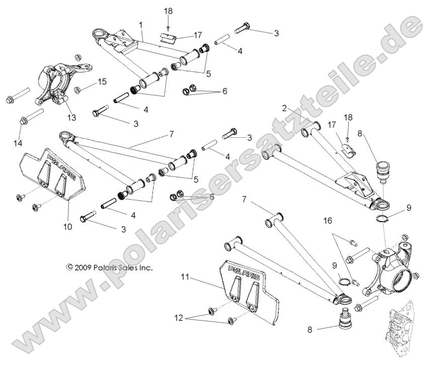 Suspension, Front Control Arms