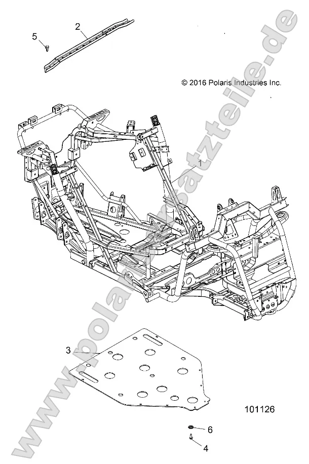 Chassis, Main Frame and Skid Plate Chassis, Main Frame and Skid Plate