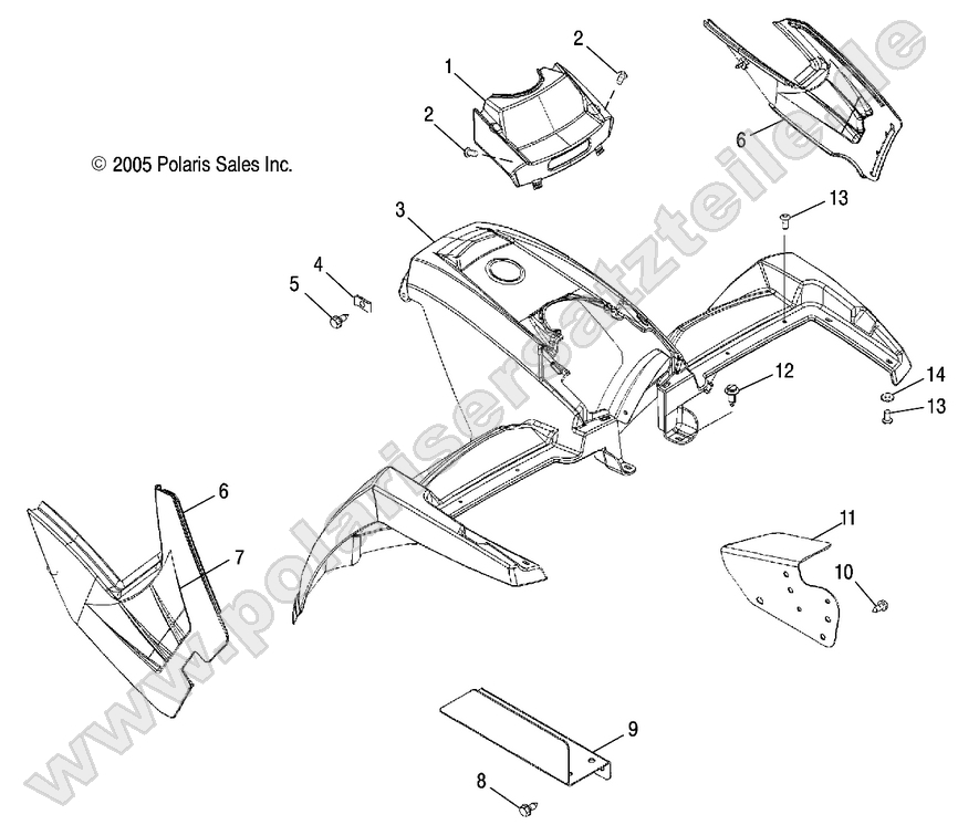 CAB, FRONT CAB, FRONT