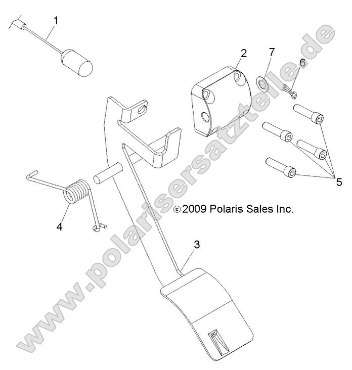 Engine, Throttle Pedal