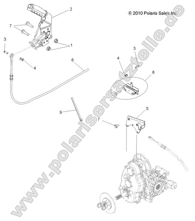 Brakes, Park Brake Asm.