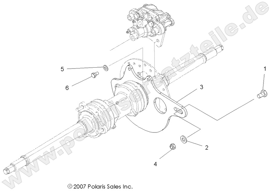 BRAKES, REAR CALIPER MOUNTING BRAKES, REAR CALIPER MOUNTING