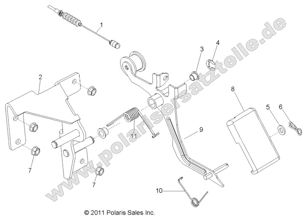 Engine, Throttle Pedal