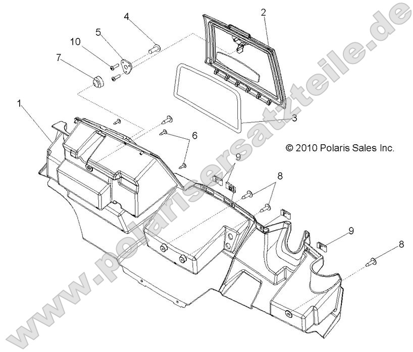 Body, Glove Box Storage