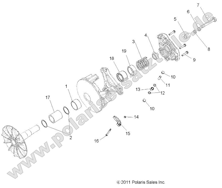 Drive Train, Primary Clutch