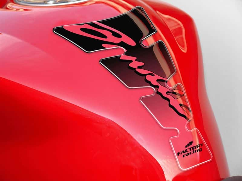 PUIG TANK PAD SPIRIT BANDIT SCHWARZ-KLAR - 4226N