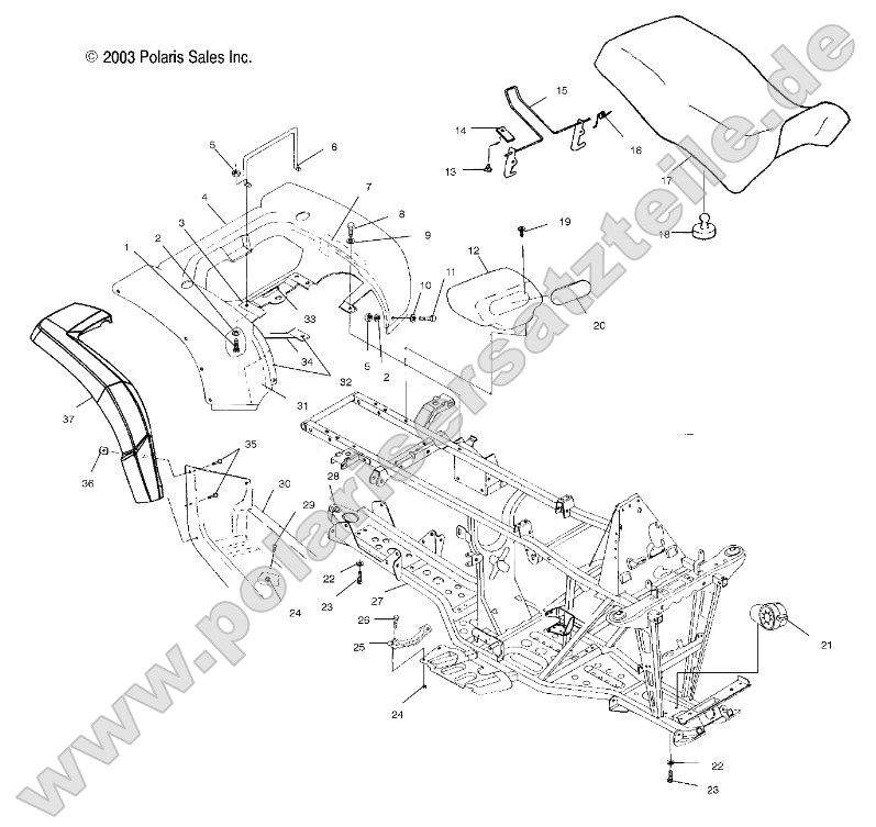 Rear Cab and Seat Rear Cab and Seat