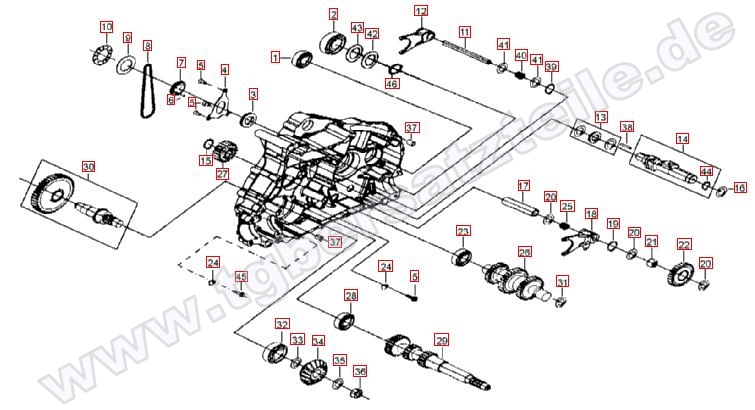 Motorgehäuse links (2)