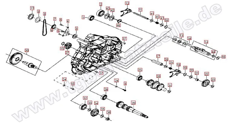 Motorgehäuse links (2)
