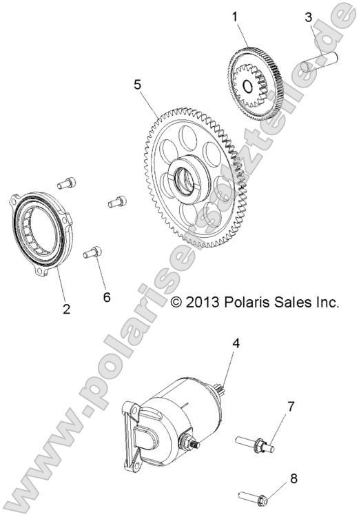 Engine, Starter Drive Engine, Starter Drive