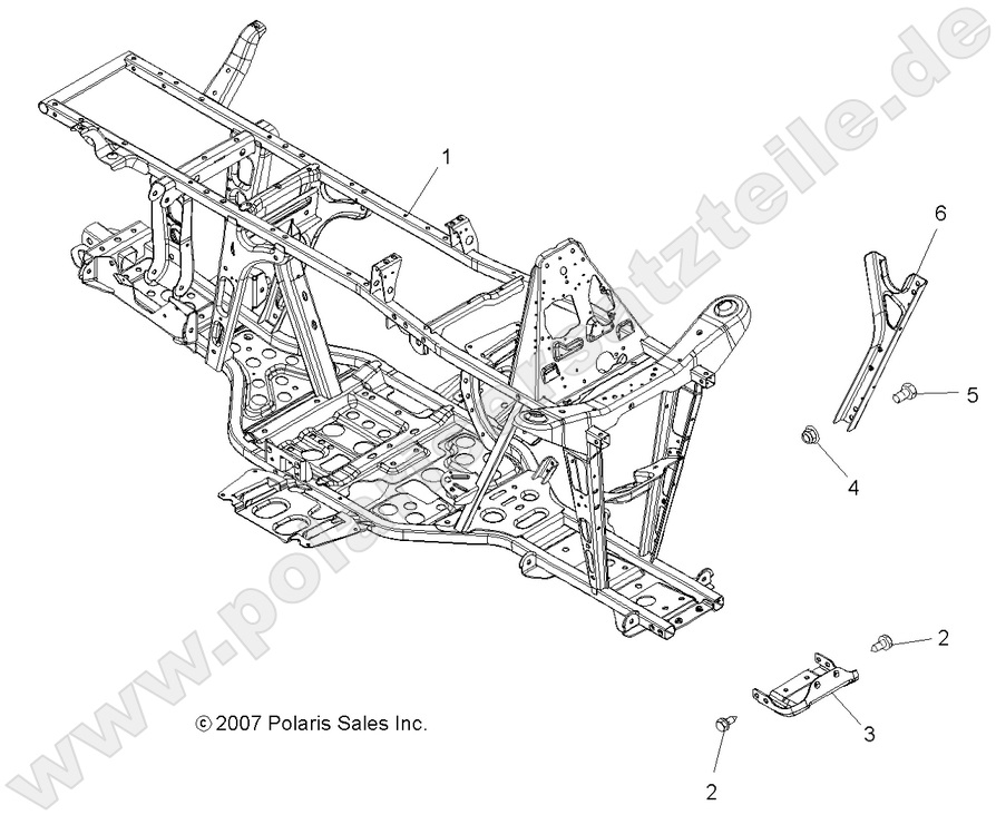 CHASSIS, FRAME CHASSIS, FRAME
