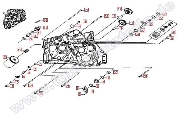 Motorgehäuse links (1)
