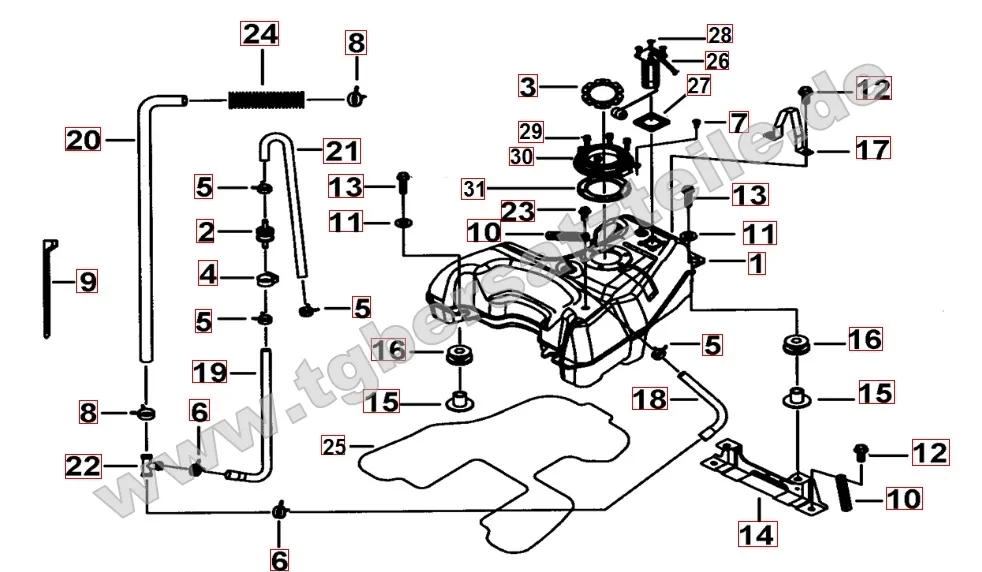 Benzintank Benzintank