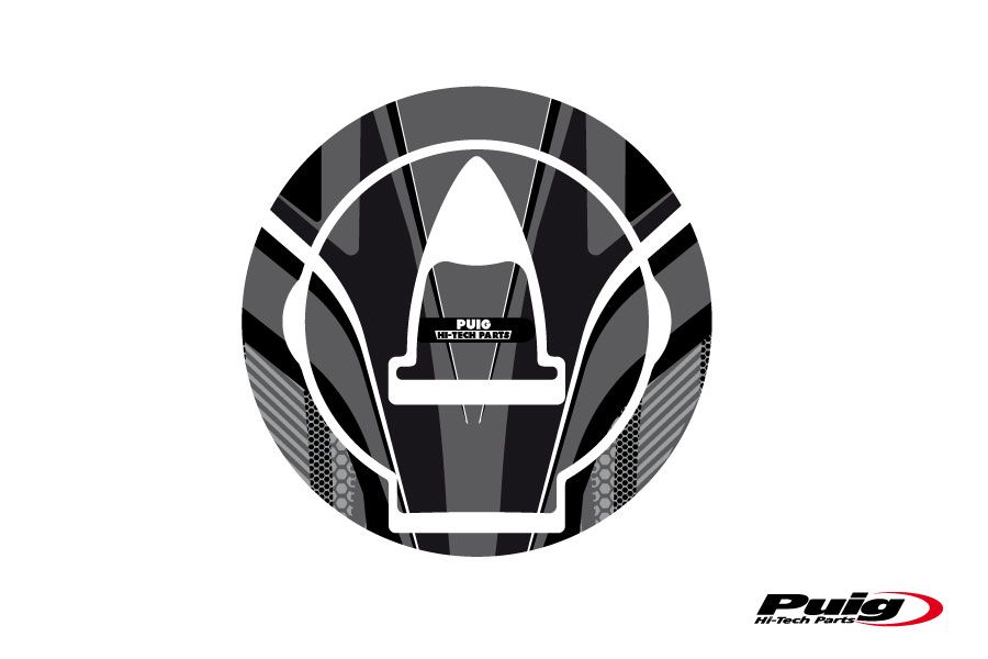 PUIG TANKDECKEL-ABDECKUNG RADICAL DUCATI F/GRAU - 6306U