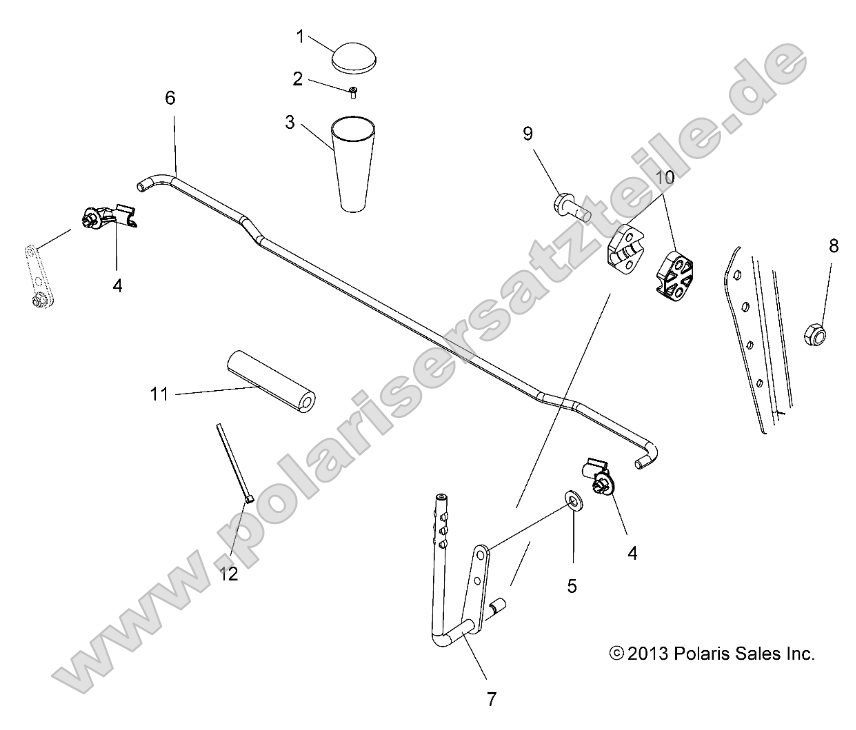 Drive Train, Gear Selector Drive Train, Gear Selector