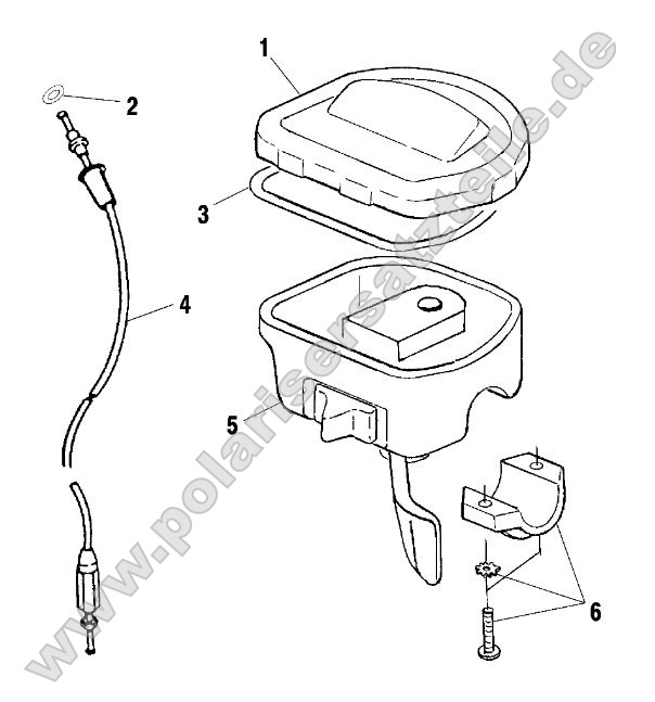 Controls - Throttle Asm./Cable Controls - Throttle Asm./Cable