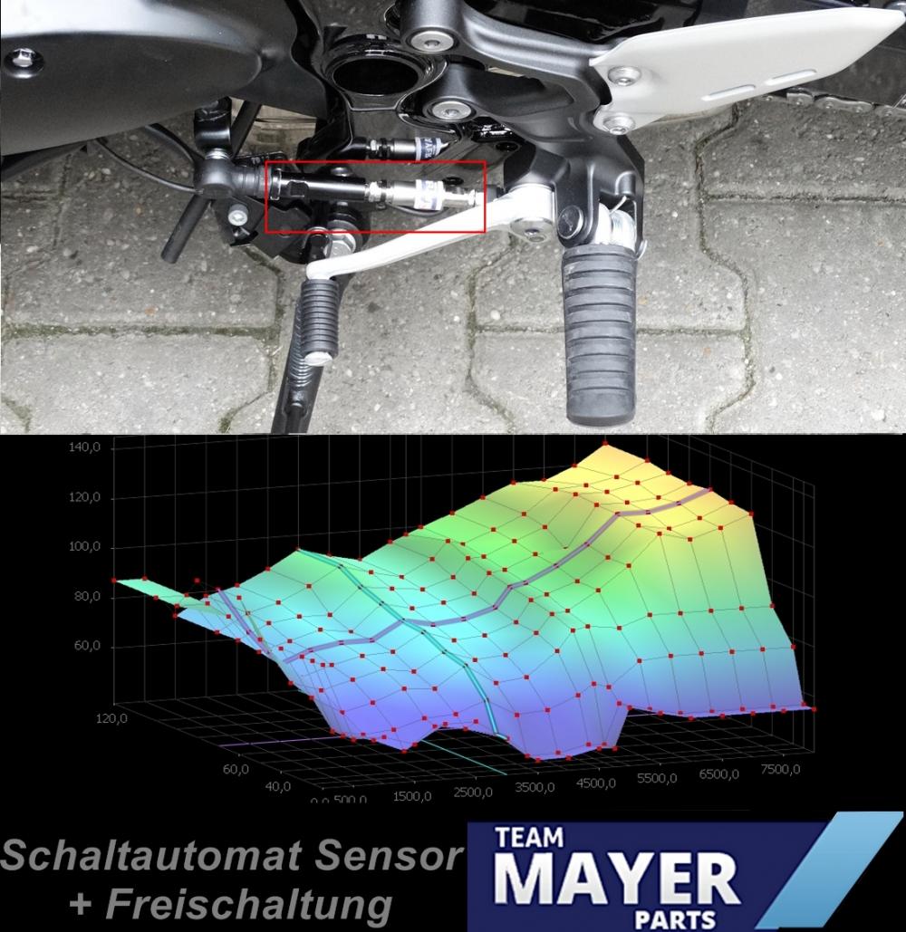 Racing Schaltautomat / Launch Control Kawasaki Z900 RS /Cafe 2018-20