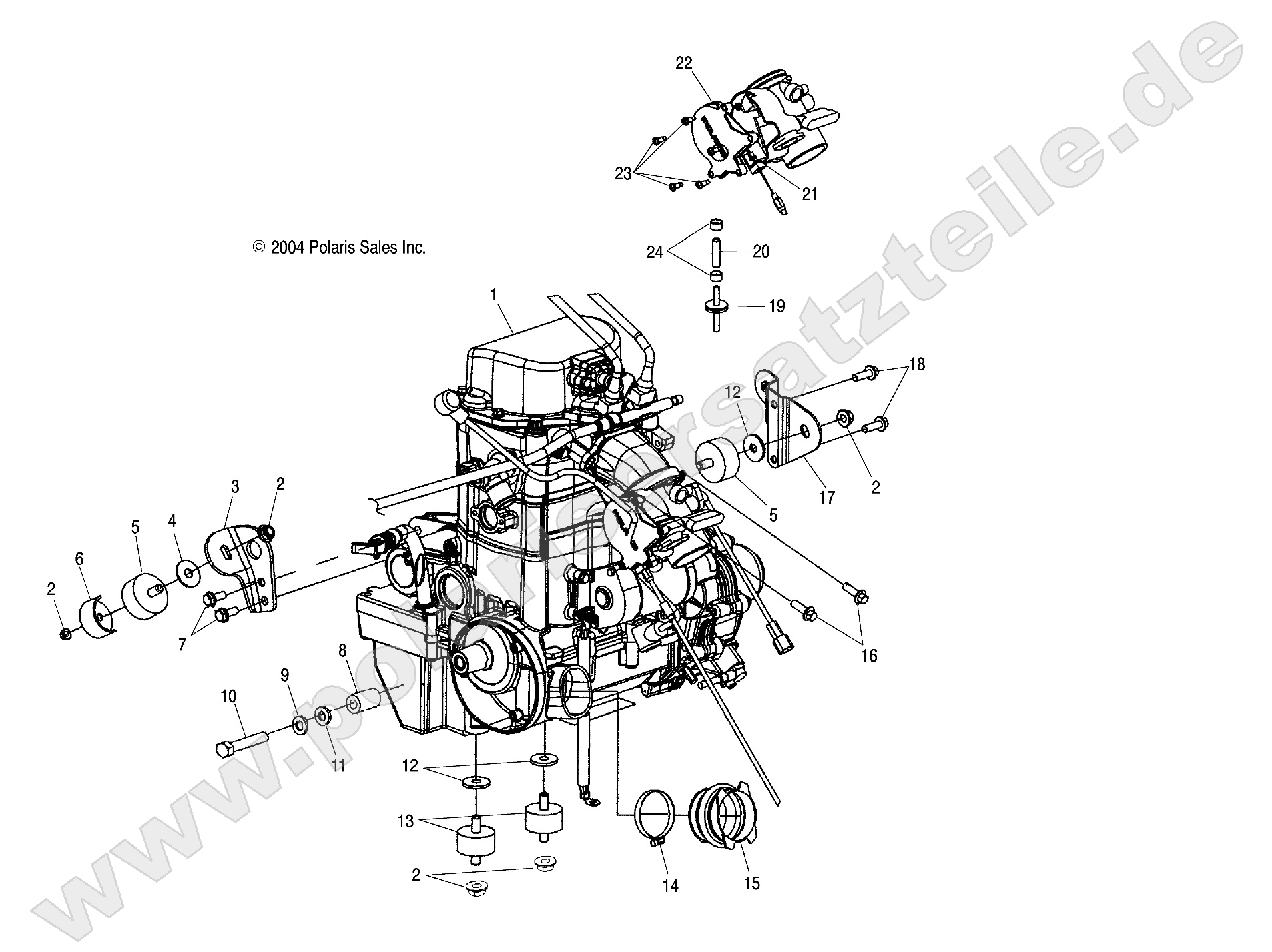 ENGINE MOUNTING