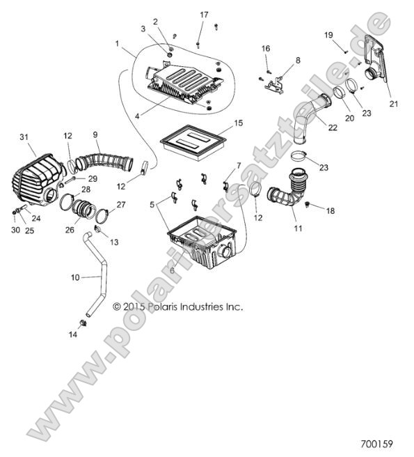Engine, Air Intake System Engine, Air Intake System