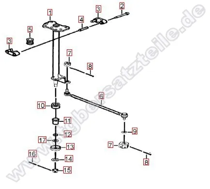 Lenksäule-Spurstange Lenksäule-Spurstange