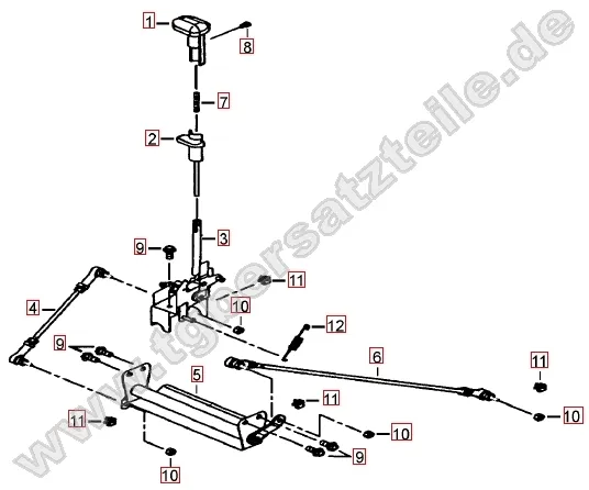 Gangschalthebel Gangschalthebel