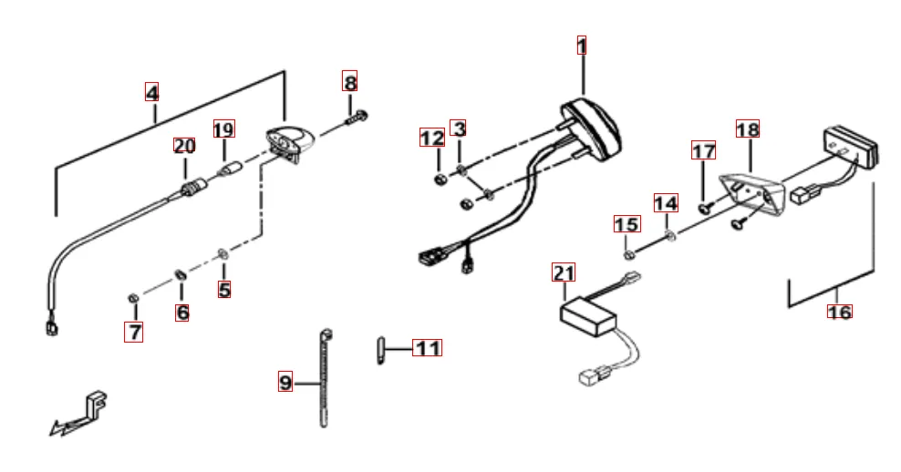 Rücklicht Rücklicht