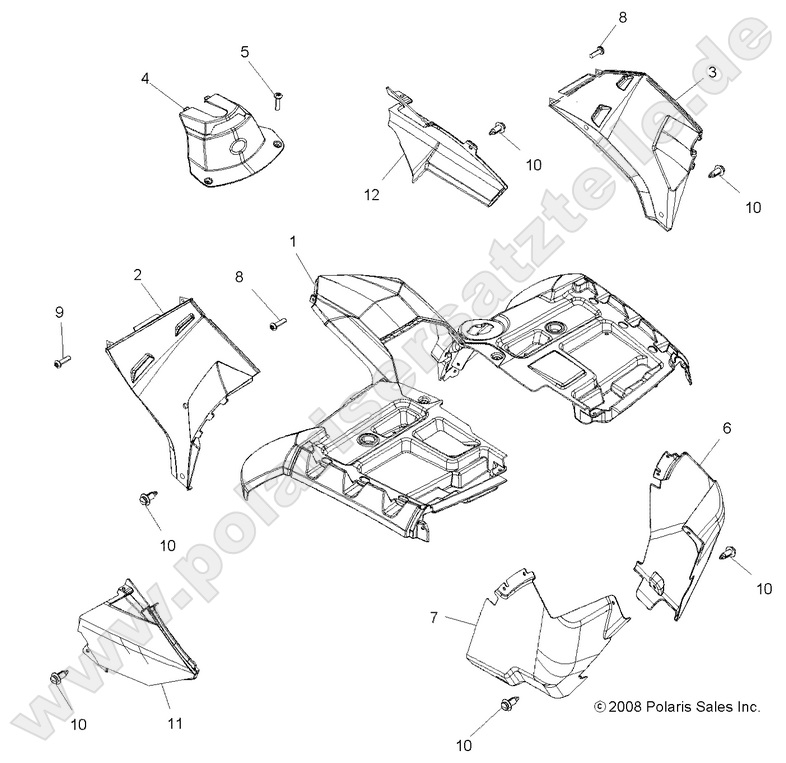 BODY, FRONT CAB BODY, FRONT CAB