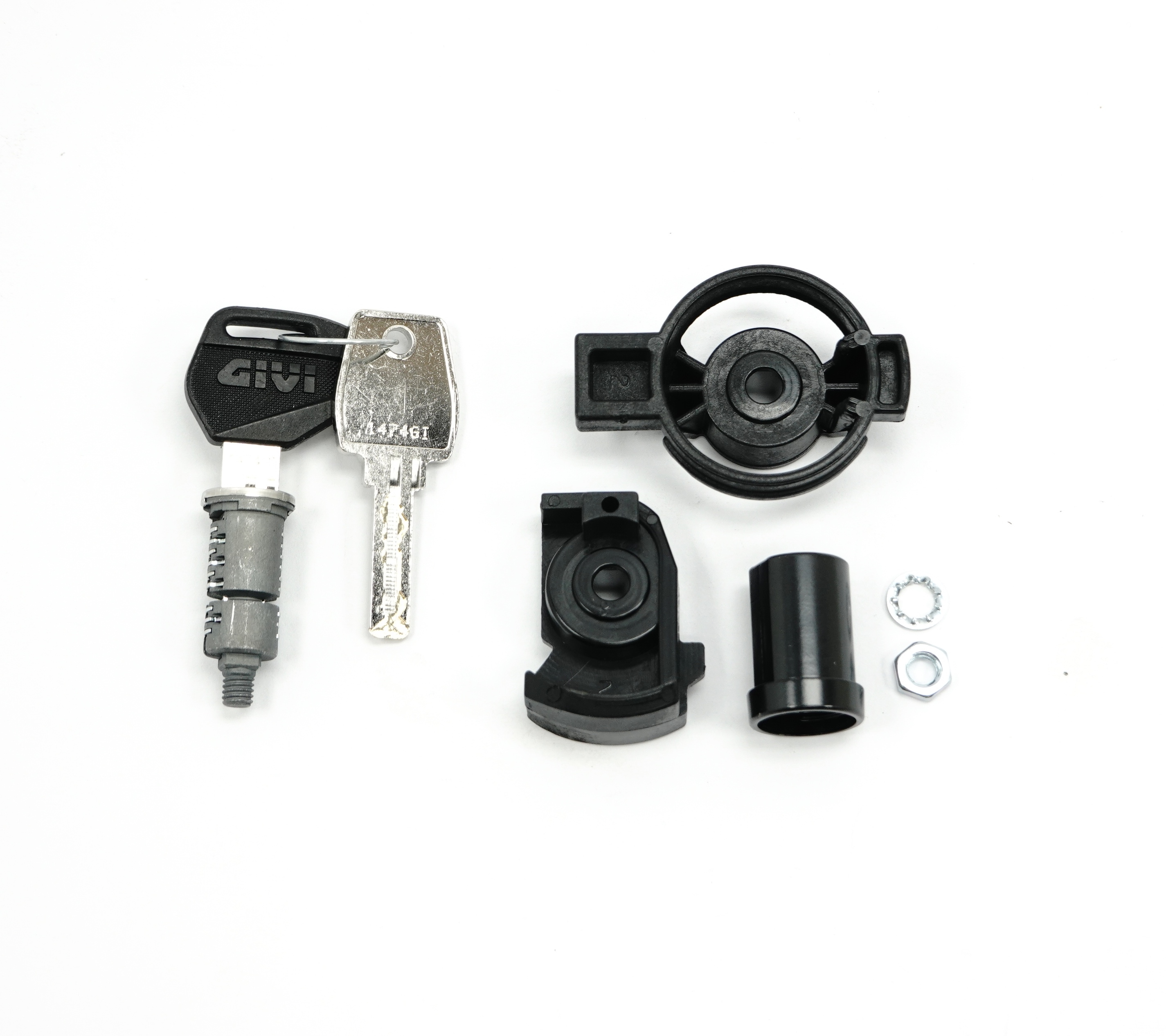 Givi Security Lock Ersatzschloss Set - SL101- für einige Topcase / Koffer Ersatz Schließzylinder