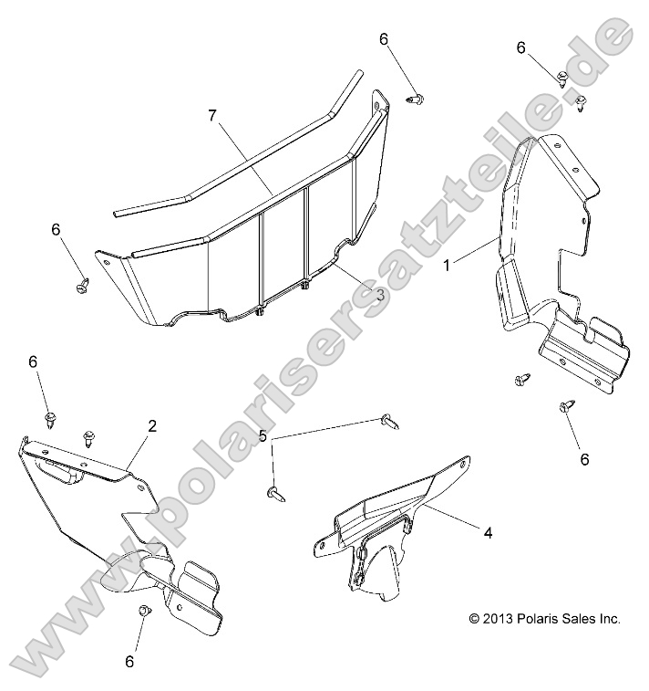 Body, Splash Shields