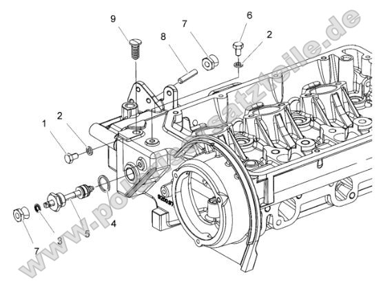 Engine, Accelerator Control (without Lever) Engine, Accelerator Control (without Lever)